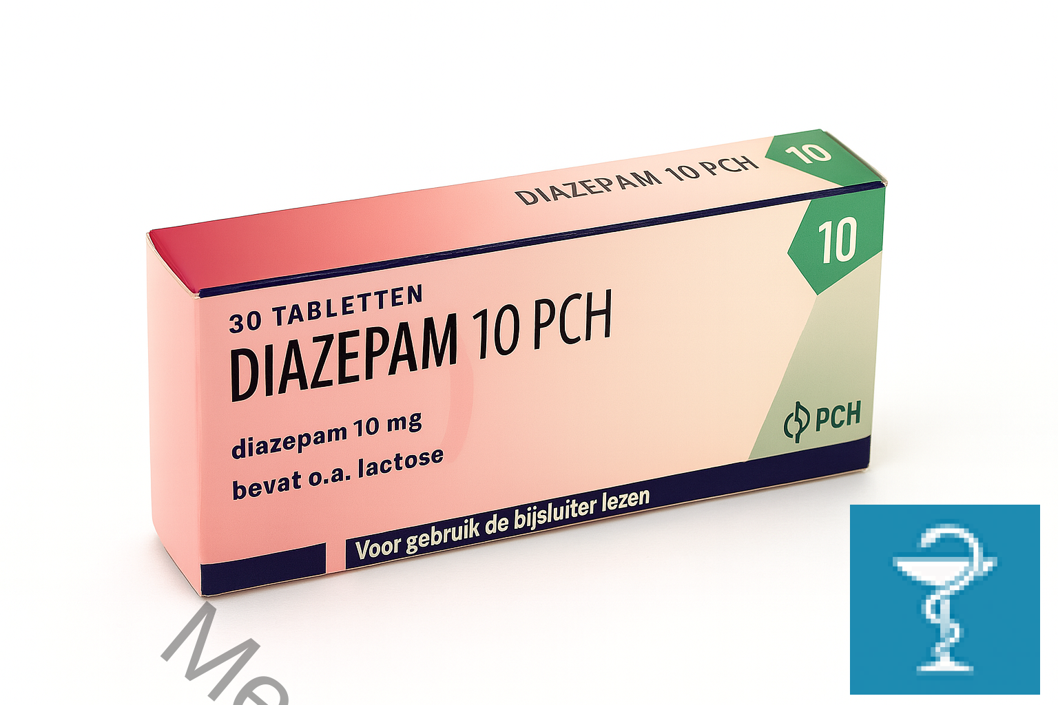 Verpakking Diazepam 10MG PCH tabletten – online bestellen